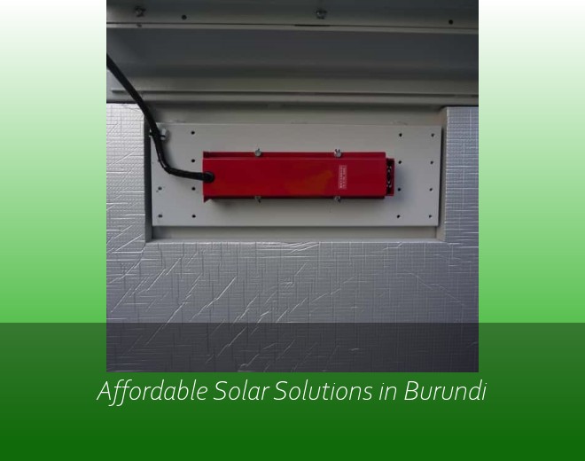 Affordable Solar Solutions in Burundi